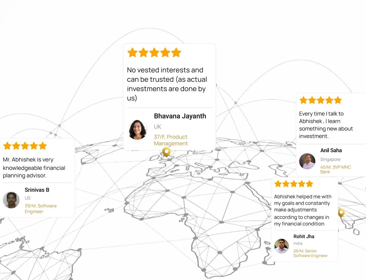 Client reviews from around the world